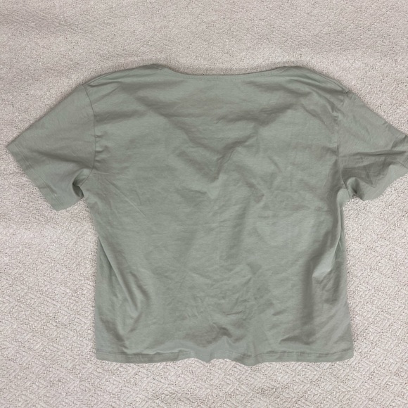 NWOT Mango Front Cinch Top - Picture 5 of 5